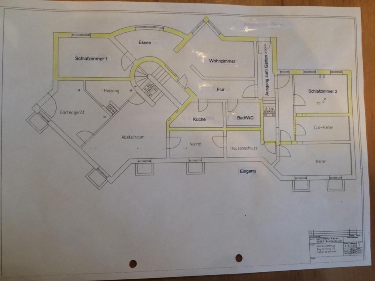 Ferienwohnung Bayernring Breitenbrunn  外观 照片